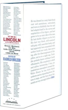 The Lincoln Anthology: Great Writers on His Life and Legacy from 1860 to Now
