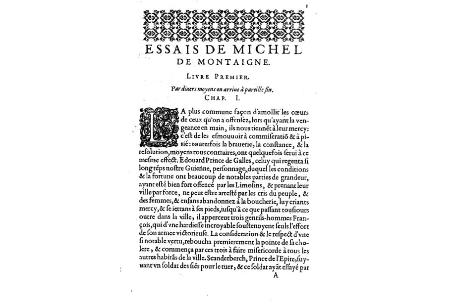 Misreading Montaigne