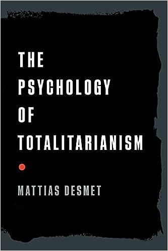 The Psychology of Totalitarianism